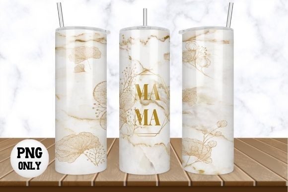 Download Skinny Tumbler Watercolor Florals Mama - Premium Bundle