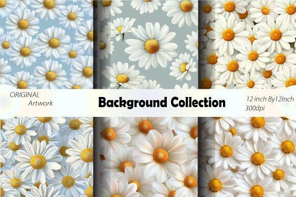 Download Daisy Scrapbook Planner Background - Planner background Collection