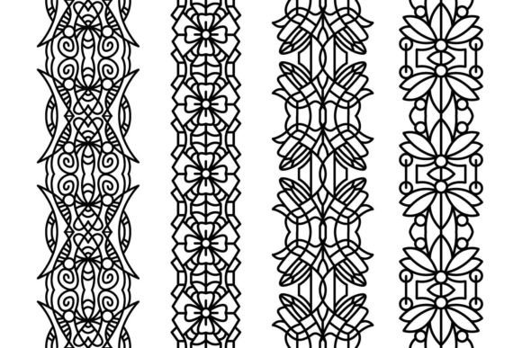 Download Ribbon Lace Patterns - Lace patterns Collection